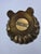 Late 20th Century Rococo Style Italian Brass Floral Pitcher Vase For Sale - Image 5 of 8