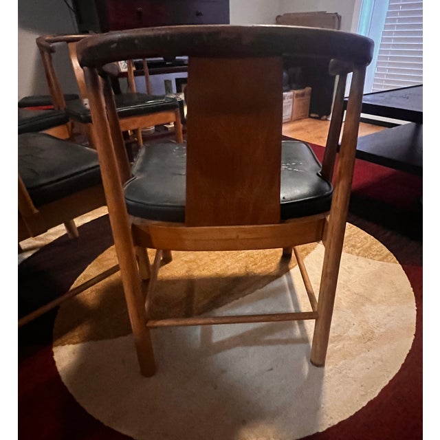 4 original condition Mid-Century Modern dining chairs, i do not have any documentation to support it, but I believe these...