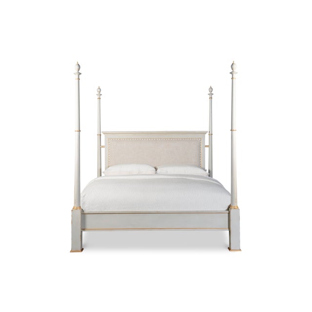 Century Furniture Madeline Poster Bed, King Size For Sale - Image 9 of 10