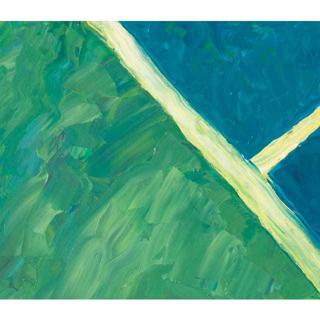 Not Yet Made - Made To Order Giclée Print of Original Tennis Oil Painting For Sale - Image 5 of 6