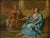 Religious Scene, 19th Century, Oil Painting on Metal, Framed For Sale