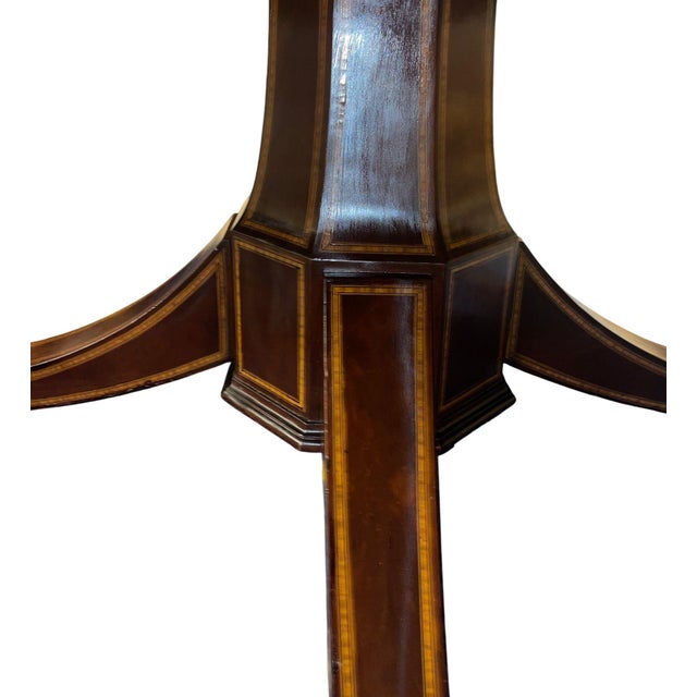 Late 19th Century Late 19th Century English Mahogany Extension Dining Table For Sale - Image 5 of 8