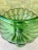 Mid-Century Decorative Green Cut Glass Cup, 1960s For Sale - Image 6 of 11