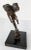 French Art Nouveau Bronze of a Boy Statue For Sale - Image 12 of 13