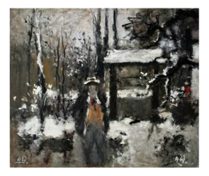 Aleksander Radziewicz-Winnicki, Untitled, Oil on Canvas