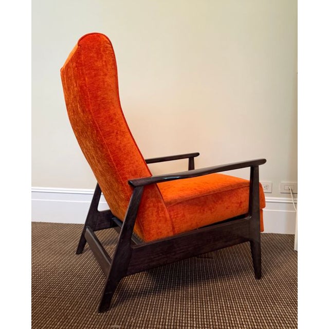 Mid 20th Century Attributed to Milo Baughman Mid Century Recliner For Sale In New York - Image 6 of 7