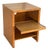 Late 20th Century Solid Oak Media Cabinet With Pull-Out Shelf For Sale