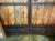 Early 20th Century Antique Mongolian Wood & Iron Entry Doors For Sale - Image 5 of 7