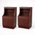 Brown Vintage Mahogany and Formica Bedside Cabinets, Set of 2 For Sale - Image 8 of 8