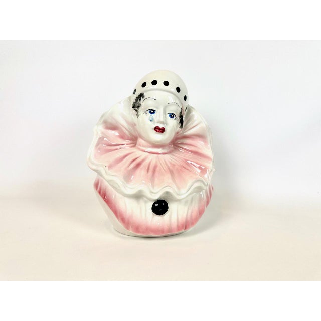 Vintage Italian Ceramic Perriot Figurine attributed to Capodiomonte, 1960s For Sale - Image 9 of 9