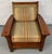 Late 20th Century Handcrafted Slatted Mission Oak Lounge Chairs For Sale - Image 11 of 16