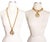 Contemporary Chanel Vintage Gold Plated CC 3 Rings Large Pendant Chain Long Necklace For Sale - Image 3 of 7