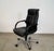 Girsberger 1980’s Postmodern Swiss Reclining Leather Office Desk Chair For Sale - Image 4 of 12