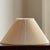 Mid-20th Century Knife Pleated Lamp Shade in Crème For Sale - Image 15 of 17
