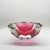 Multifaceted Triangular Ashtray or Catch-All in Pink Murano Glass attributed to Flavio Poli for Seguso, Italy, 1960s For Sale - Image 3 of 9