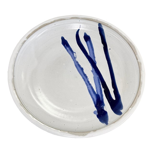 Vintage Oversized Studio Pottery Platter For Sale