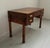 Wonderful antique Art Deco center desk from the 1920s made of walnut wood with four large drawers made with dovetail...