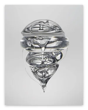 Contemporary Abstract Chromogenic Print Photography "Gravity Liquid 05" by Seb Janiak