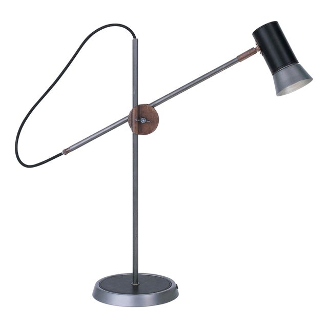 Black Kusk Table Lamp by Sabina Grubbeson for Konsthantverk For Sale