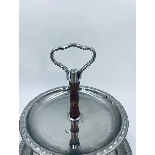 Vintage Two-Tier Rotating Platter, 1965 For Sale - Image 3 of 9