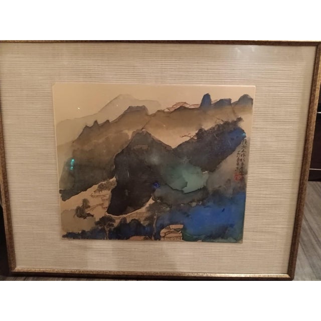 Hou Beiren Painting With Signed Art Book For Sale - Image 4 of 12
