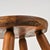 Mid 20th Century Keyhole Chair by William Fetner Signed Pine Tall Back Sculptural Chair For Sale - Image 11 of 14