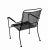 Chairs Stackable Iron Set of Six For Sale - Image 4 of 7