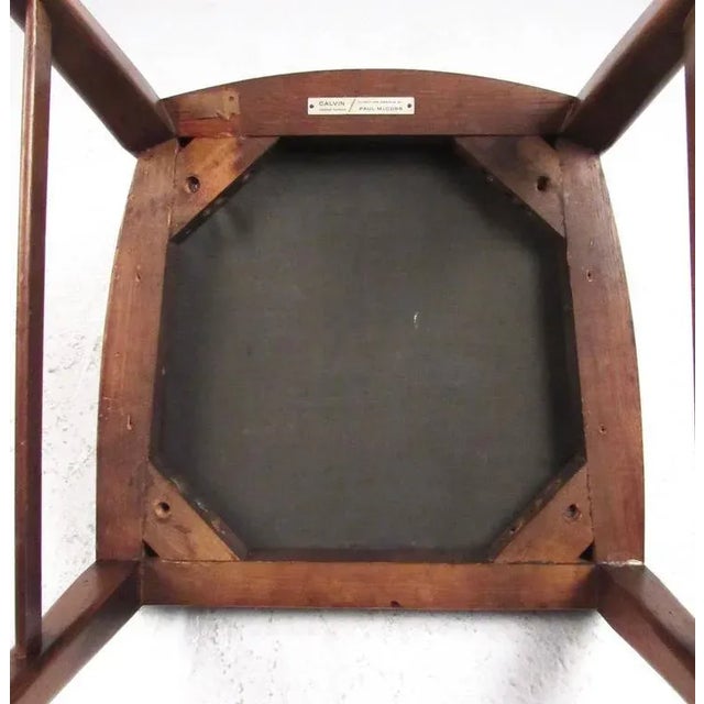 Green 1970s Mid-Century Paul McCobb Dining Chairs - a Pair For Sale - Image 8 of 10