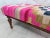 Blush Pink Kilim Upholstered Piano Bench For Sale - Image 8 of 9