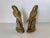 Mid-Century Modern Vintage Solid Brass Bird Bookends – A Pair For Sale - Image 3 of 12