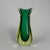 Murano Sommerso Vase in Green and Yellow-Amber Glass, 1960s For Sale - Image 15 of 15