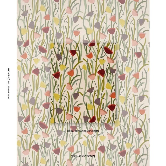 Deco Flower Embroidery in multi is a lovely loose floral design inspired by a hand-embroidered documentary fabric in our...