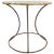 White Wrought Iron Side Table Stool by Leinfelder C 1939 For Sale - Image 8 of 8
