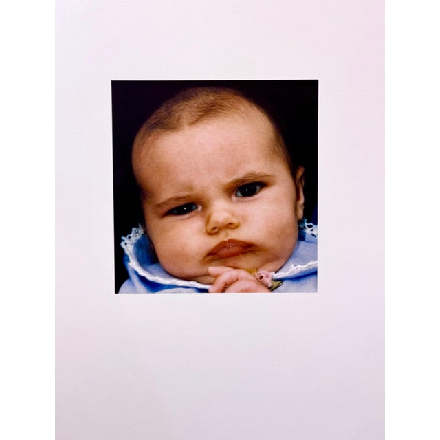 JoAnn Callis (1940- American, Contemporary) Baby Color photograph, hand signed in pencil en verso, dated 2000, and...
