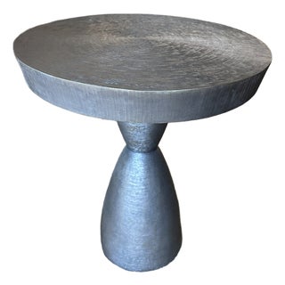 21st Century Bronze Tom Corbin Alexandra II Pedestal Table For Sale