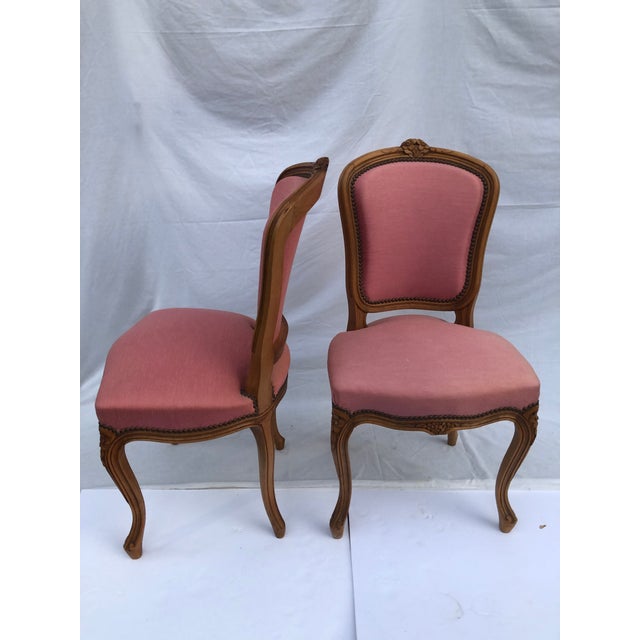 Mid 20th Century French Louis XV Chairs - Set of 2 For Sale - Image 10 of 10