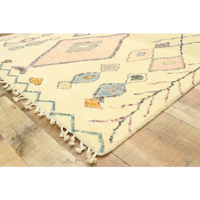 Moroccan Style Area Rug - 05'00 X 08'02 For Sale In Dallas - Image 6 of 9