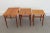1960s Mid-Century Teak Nesting Tables, 1960s, Set of 3 For Sale - Image 5 of 12