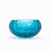 This hand-blown Murano bowl in aquamarine is a true masterpiece of Italian craftsmanship, created using the revered...