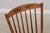 Brown Pair Hitchcock Early American Stenciled Dining Chairs For Sale - Image 8 of 18