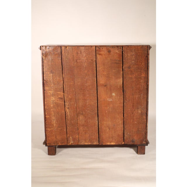 Antique George III Style Oak Chest of Drawers For Sale - Image 12 of 12