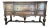 Antique Carved Walnut Buffet Credenza For Sale