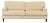 Pier 1 Imports 3-Seat Beige Sofa - Comfortable Seating for Any Living Room For Sale