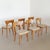 Vintage Peters Chairs by Niels Koefoed, Denmark, 1960, Set of 6 For Sale - Image 6 of 7