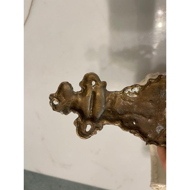 1960s Bronze Sconces, 1960s , Set of 2 For Sale - Image 5 of 11