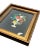 Art Deco 1940s Framed Silver Epergne Holding Flowers and Fruit Silver Foil Tinsel Painting For Sale - Image 3 of 7