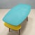 Blue Desk with Double Formica Top, 1950s For Sale - Image 8 of 10