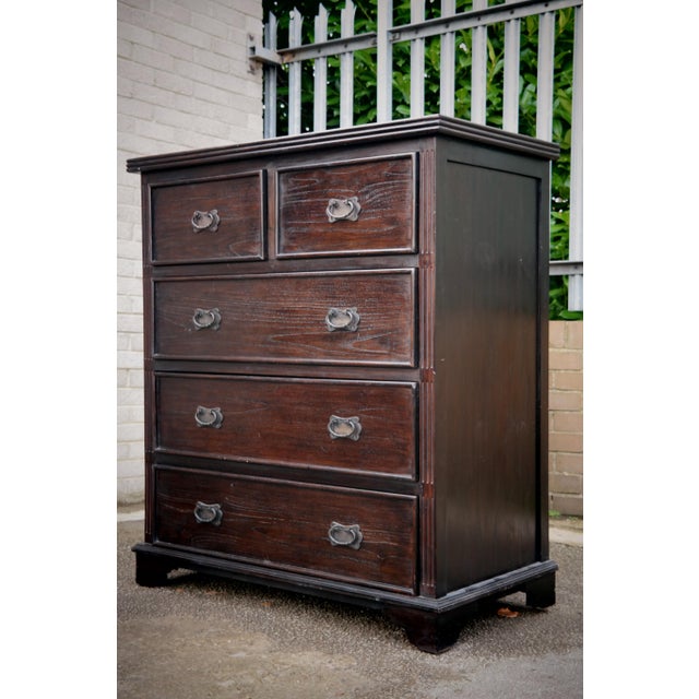 Vintage Chest of Drawers in Teak from Lombok, 2010s For Sale - Image 13 of 13
