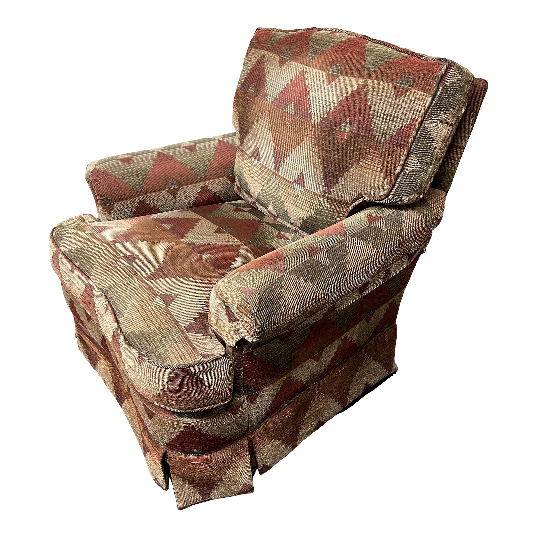 Jessica Charles Berkeley Swivel Rocker + Stickley Upholstery - image 0