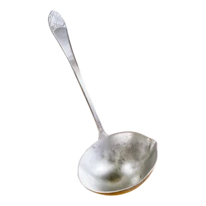 1930s Large Silver Plated Ladle From the Waldorf Astoria